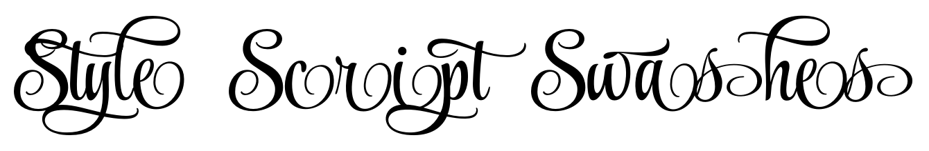 Style Script Swashes